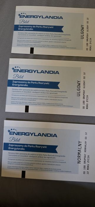Energylandia 3 bilety