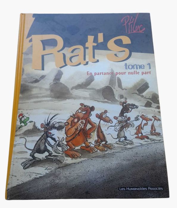 Rat's, Tome1, En Partance pour Nulle Part, de Ptiluc