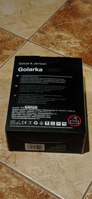 Golarka Shaver Rasierer MS600