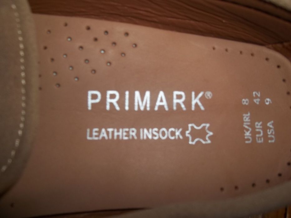 Półbuty męskie PRIMARK