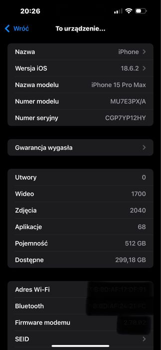 Iphone 15 pro max 512 gb Natural titanium