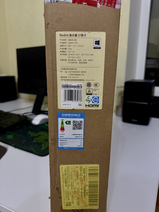 Монітор Xiaomi Mi Desktop Monitor 27 | RMMNT27NF