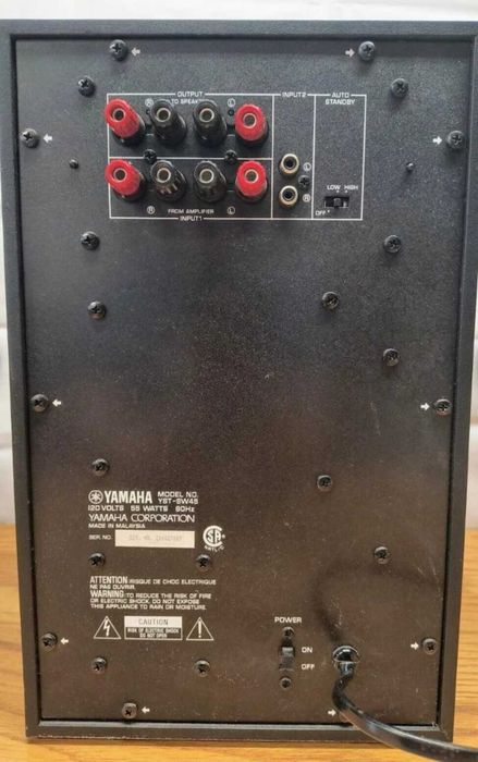 Subwoofer Ativo Yamaha