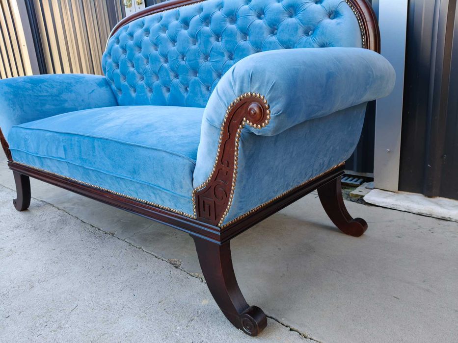 Kanapa sofa antyczna BIEDERMEIER po renowacji