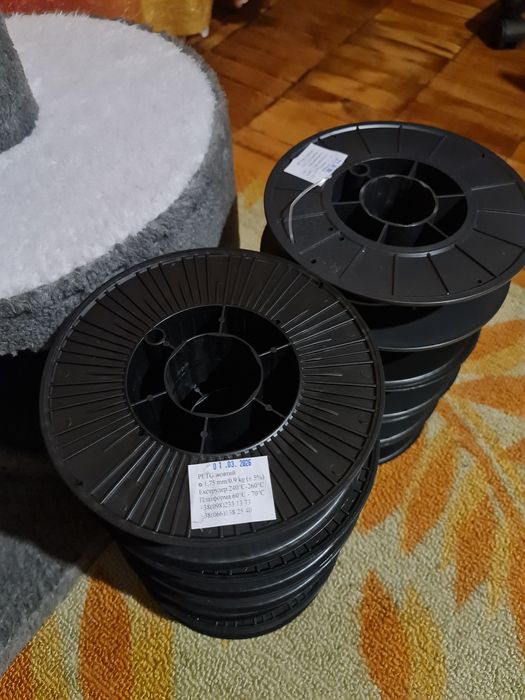 Пустые катушки от 3D пластика (PETG) — 10 шт.