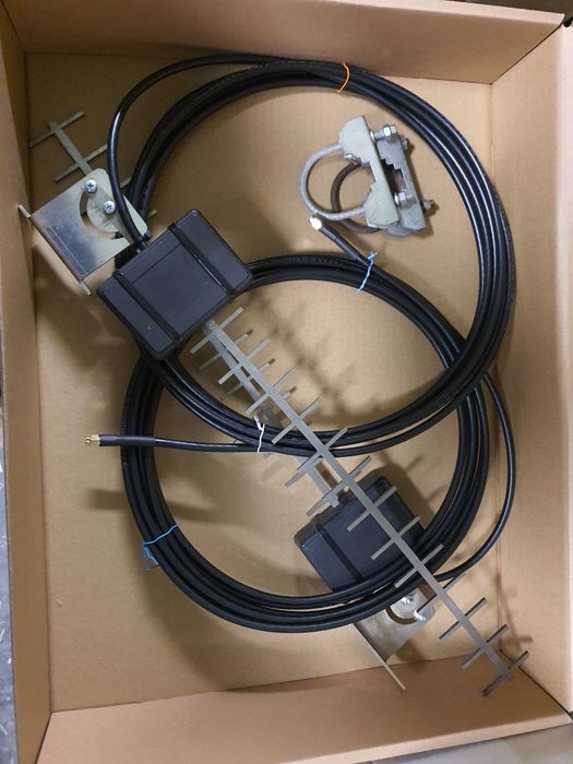 Antena 2.4 Ghz 16 dBi 2m sma rp sma N nierdzewka INTERNET kamera fotowoltaika sieci wifi