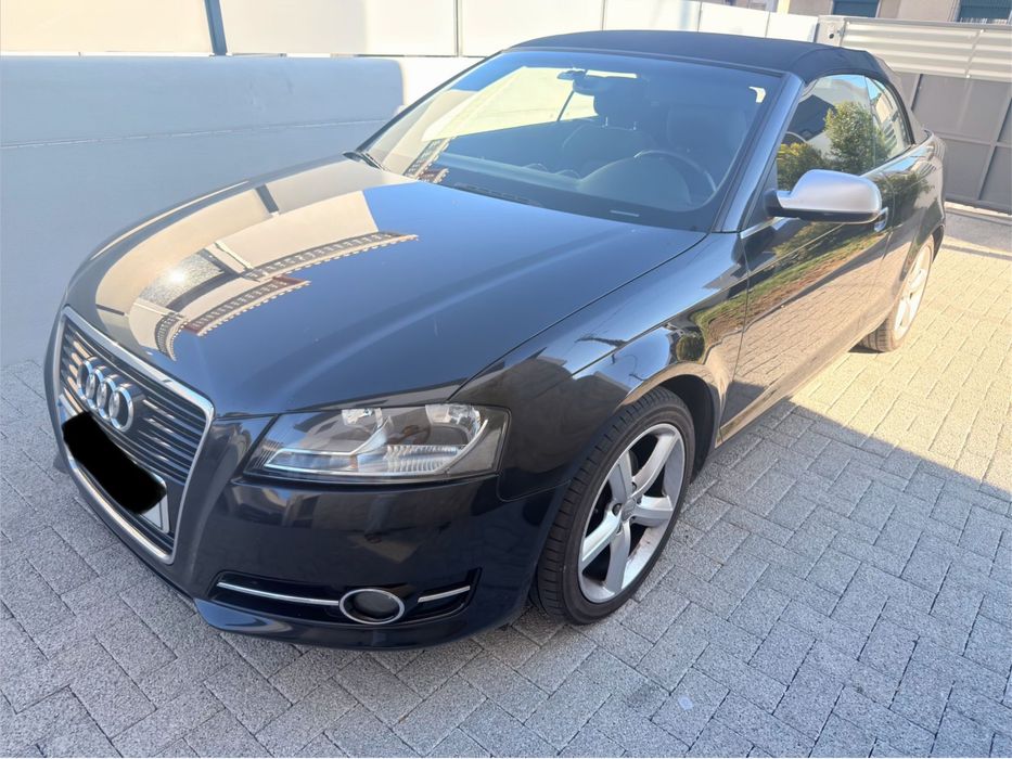 Audi a3 cabrio de garagem