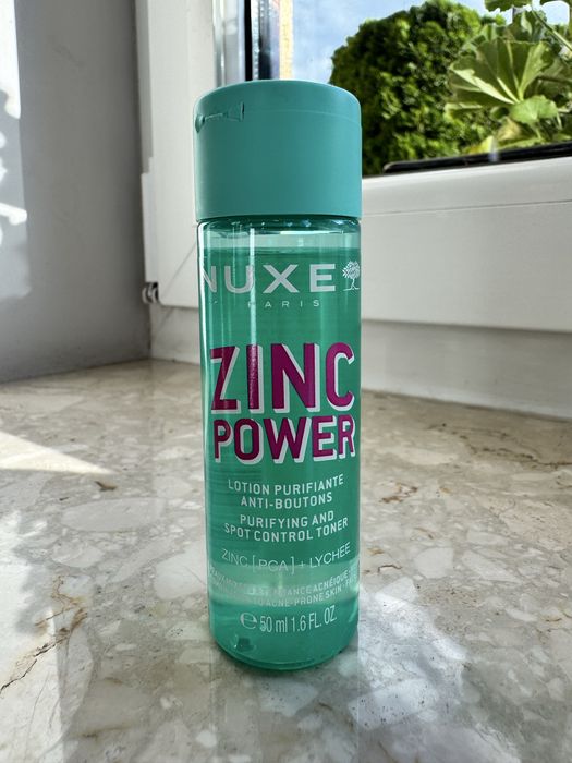Nuxe Zinc Power, oczyszczający tonik zwalczający wypryski  50 ml