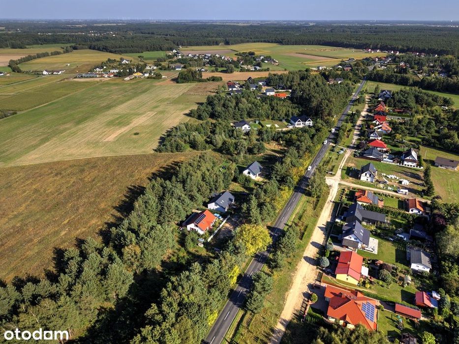 Działka budowlana z ładnym drzewostanem - Bartodzieje