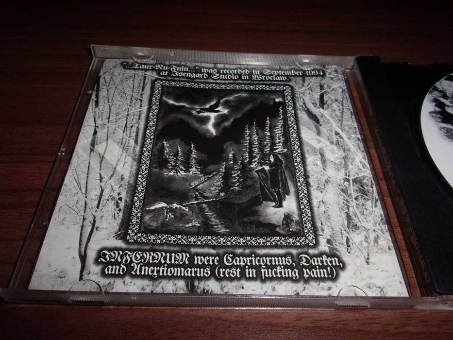 【レアCD】INFERNUM / ...Taur-Nu-Fuin... Infernum - taur-nu-fuin 2004 Lp Raro Sombre Records