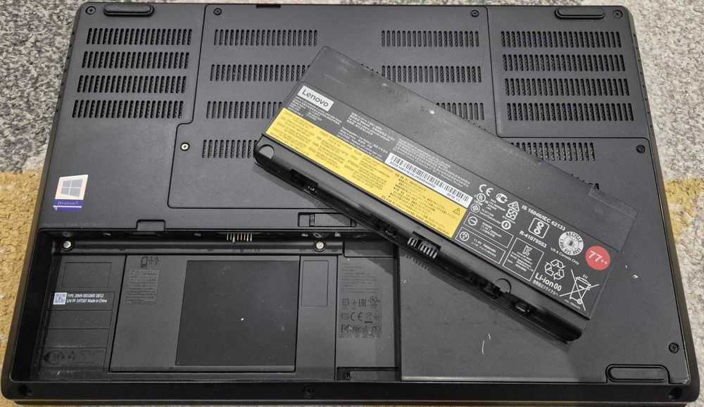 Profesjonalny LENOVO P52 15.6'' i7/2.2GHz/512SSD/16GB 100% spr