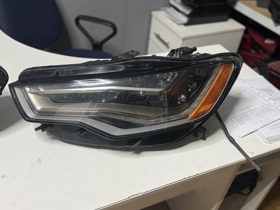 Фары audi a6 c7 full led matrix фари audi a6 c7 фари ауді а6 с7