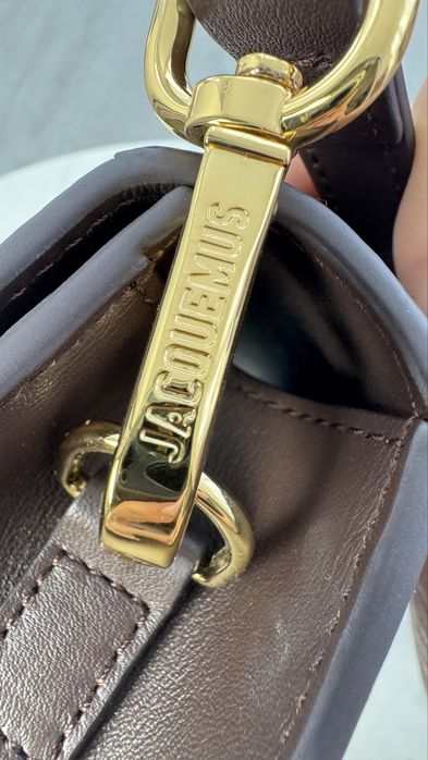 Сумка jacquemus коричневая