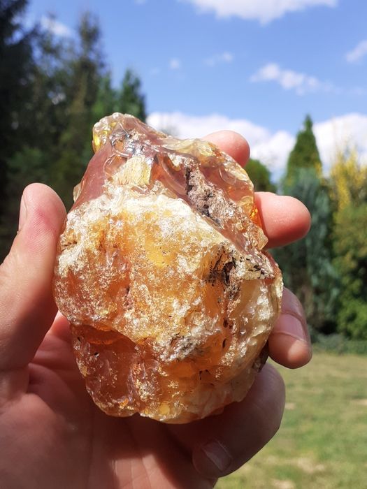 Bursztyn surowy 166 gram
