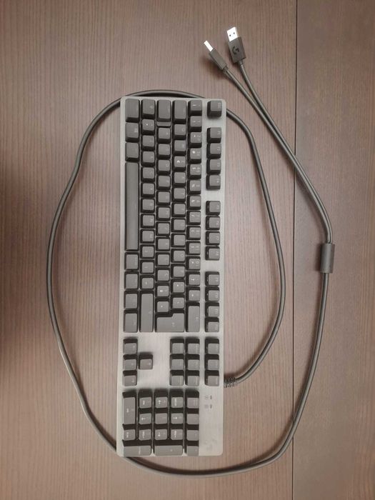 Teclado Gaming LOGITECH G512 Carbon (Mecânico - Português - Preto)