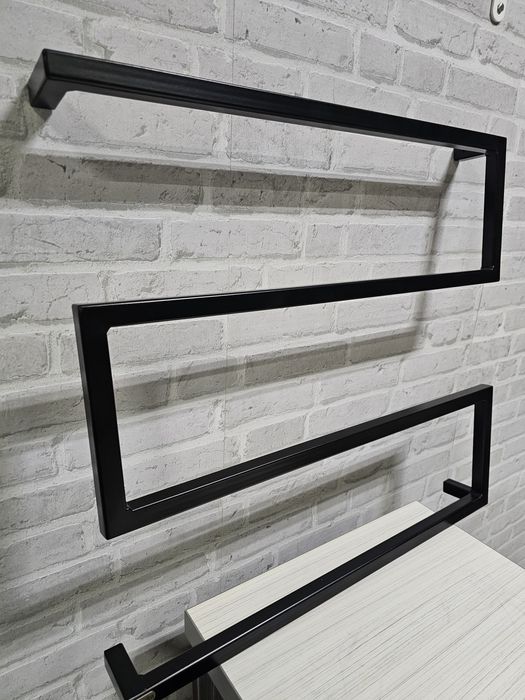 Wieszak na ręczniki Lavita czarny nowy