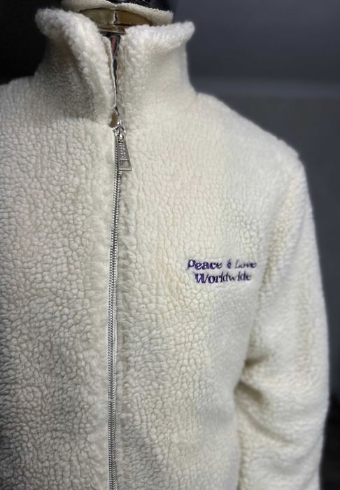 Kurtka Męska Kremowa Skate Boohoo Man kremowa rozmiar. M