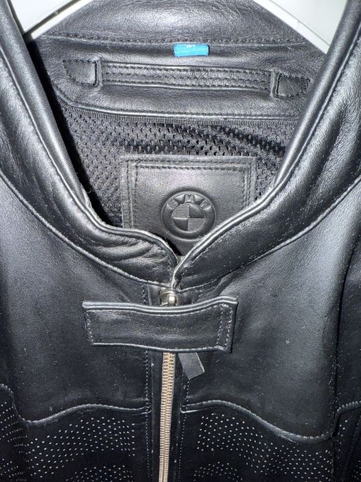 Bmw Motorrad-Casaco de pele para moto