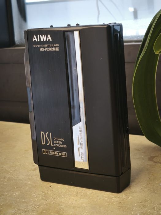Касетний плеєр Aiwa HS-P202MIII ! Dolby B/C ! Реверс !