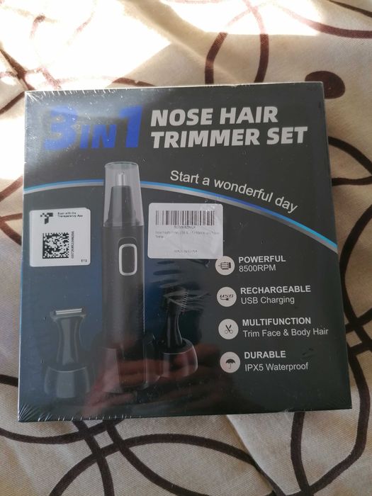 Conjunto Higiene Homem Novo ( Aparador Corpo, Nariz, Barba )