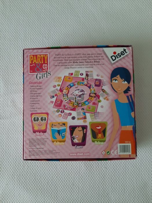 Jogo de tabuleiro - Party & Co Girls