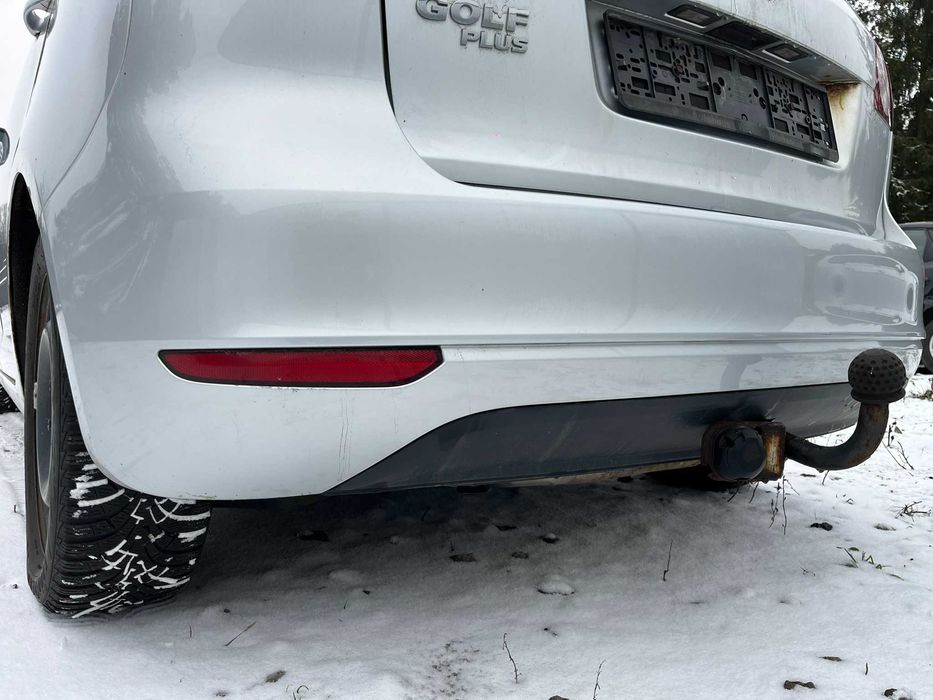 zderzak tył tylni tylny vw golf vi 6 + plus 5m0 2009 - 2014 la7w