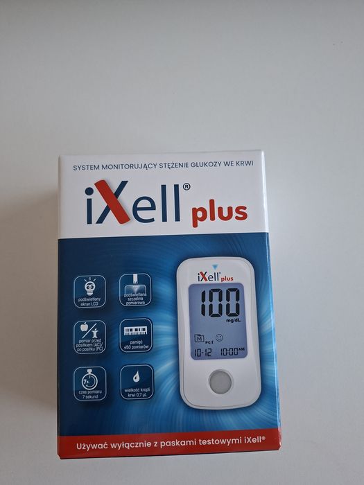Glukometr iXell plus nowy