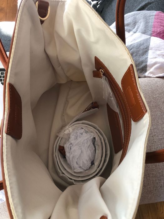 Marella torebka nowa beż camel  z papierową metką okazja