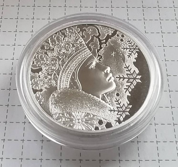 Австрія 20 євро 2023р. СРІБЛО. ПРУФ. Таємниці снігу. Сертифікат.