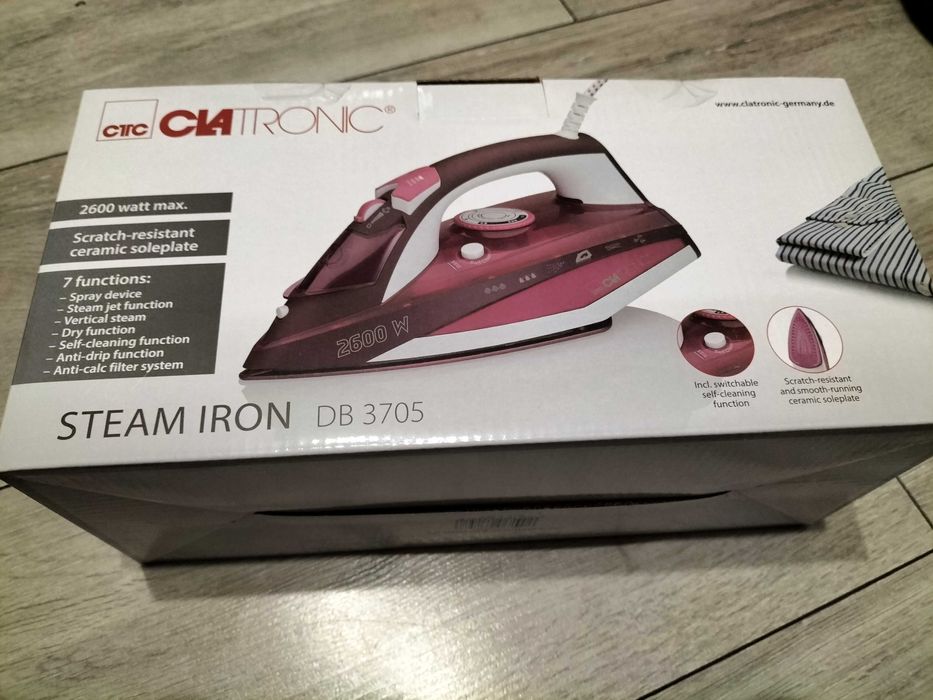 Nowe żelazko Clatronic 2600 Watt