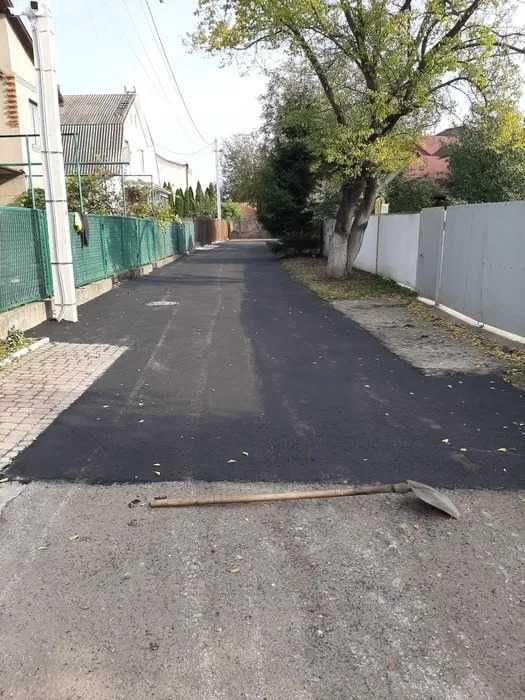 Асфальтирование отсыпка дорог асфальтной крошкой Киев и Область - ровное покрытие без грязи и ям
