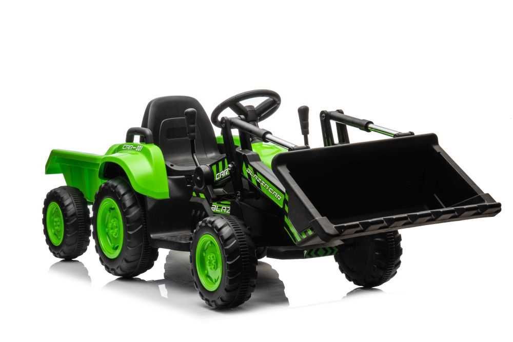 Koparka Traktor na Akumulator łyżką przyczepa Auto na akumulator