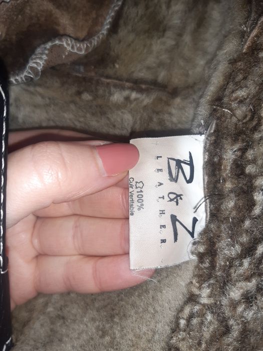 Натуральная дубленка большого размера