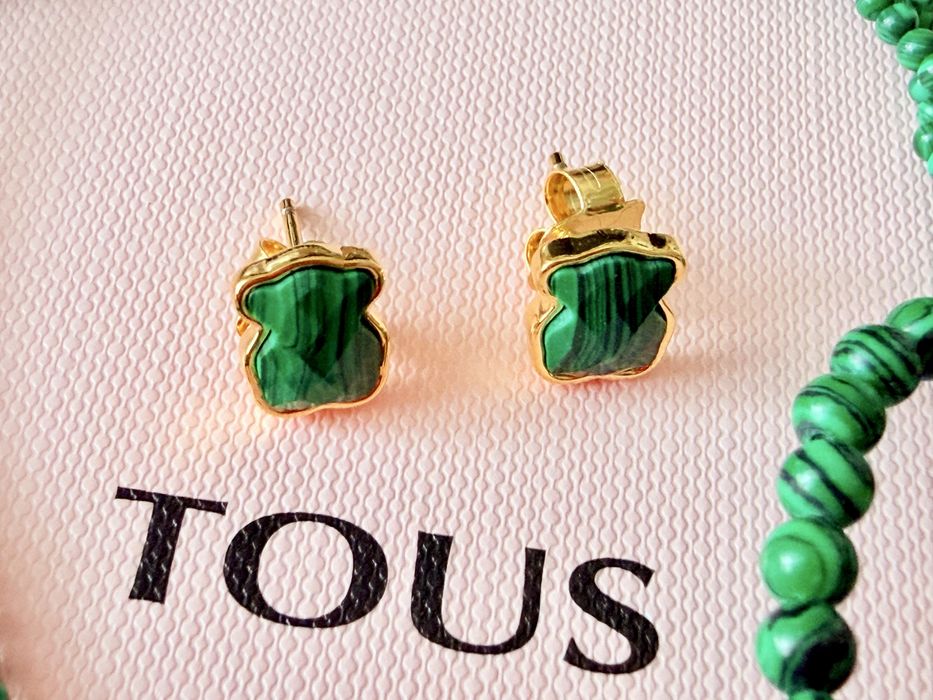 Tous color nowe kolczyki mis 1cm
