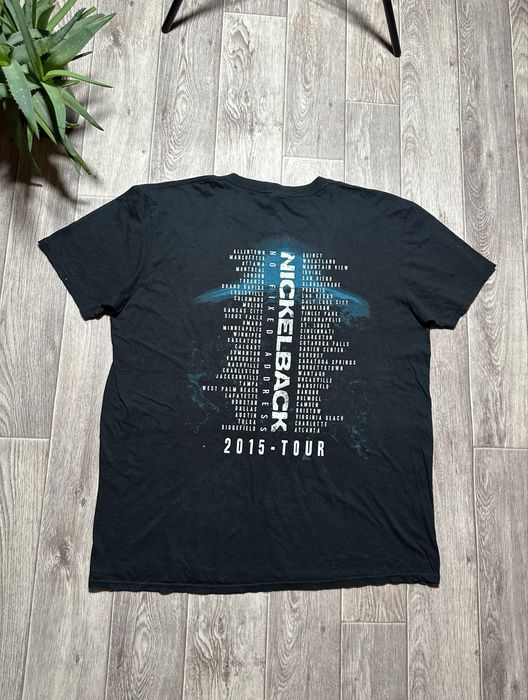 Футболка Nickelback No Fixed Adress 2015 Tour Tee
