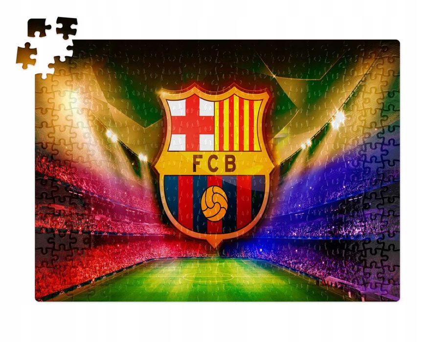 PUZZLE REAL MADRYT  FC Barcelona  Lewandowski  MESSI  Ronaldo Neymar