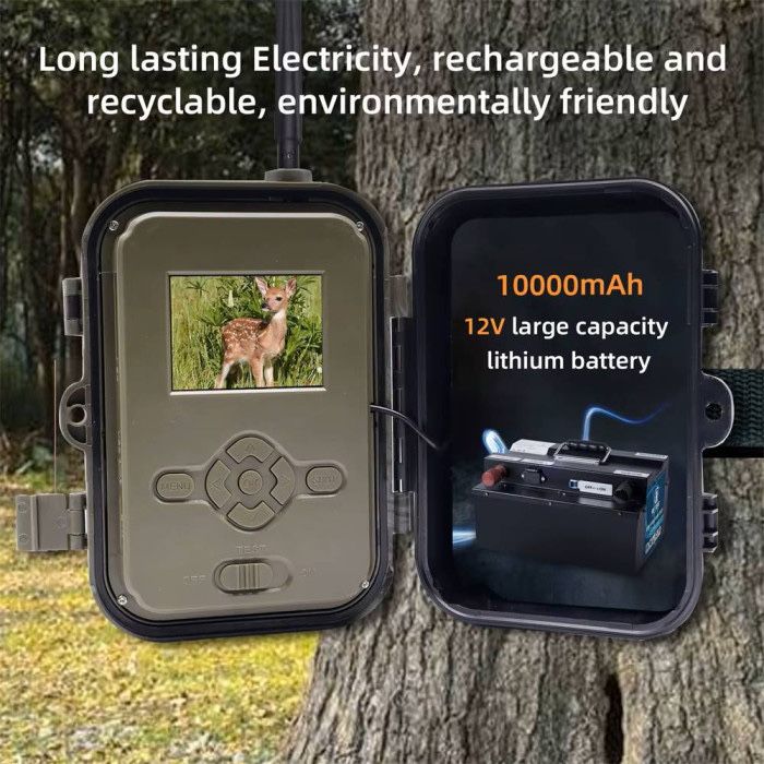 Сантек Фотопастка Suntek HC-940A — 4K / 50 МП фотоловушка НС940 камера для лісу фотокамера відеокамера з датчиком руху і екраном