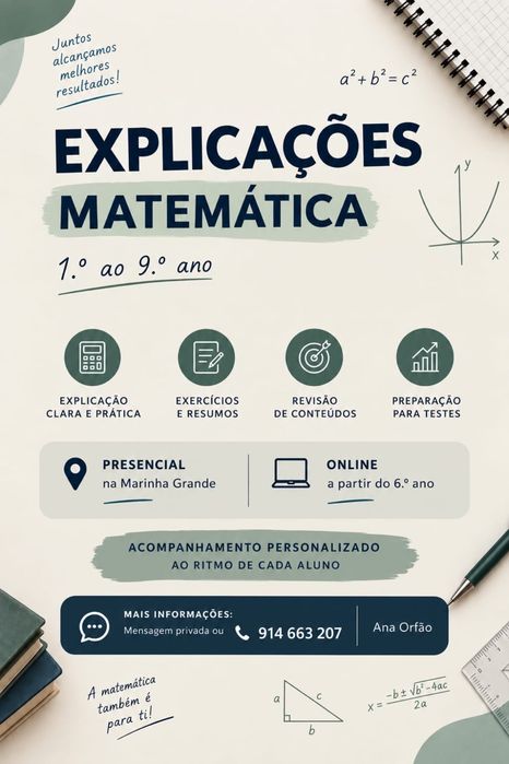 Explicações de Matemática