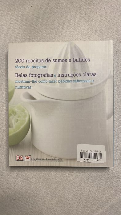 Livro Sumos e Batidos