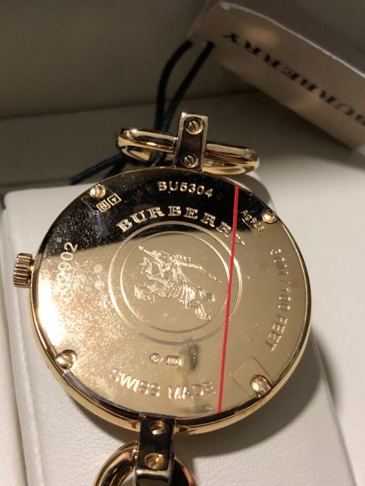 Relógio Burberry Senhora Waterloo BU5304 Novo c/etiqueta
