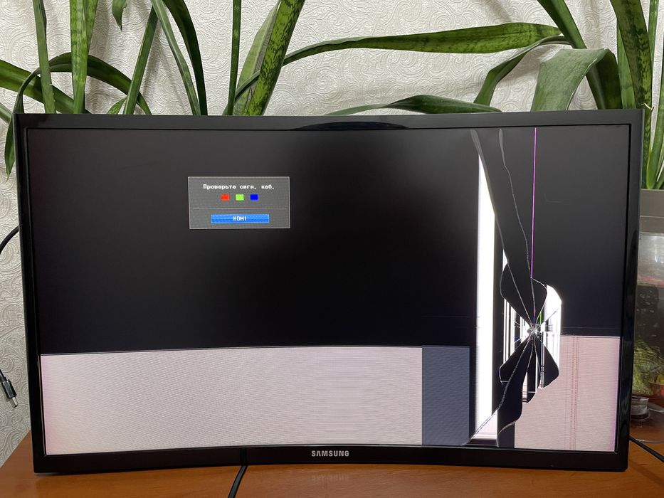 Монітор Samsung 24 (пошкоджений)