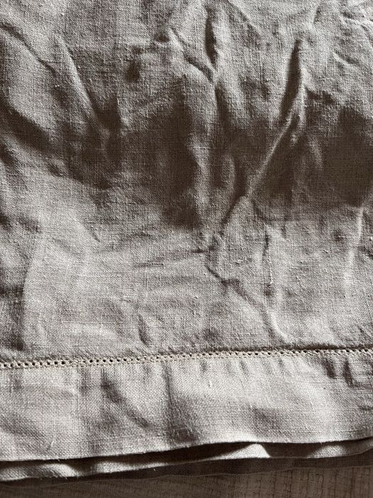 Obrus z naturalnego lnu 140x260 stan idealny