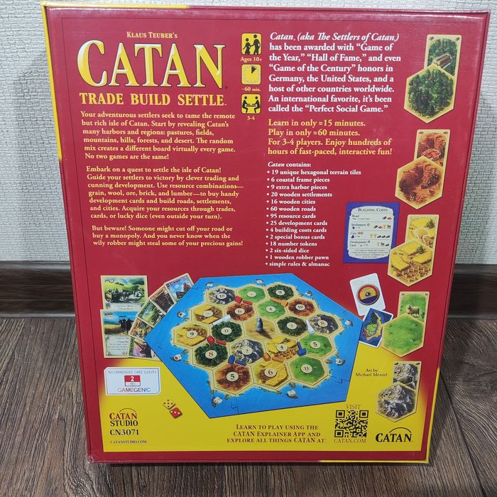 Колонізатори + правила українською / Catan