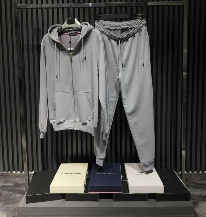 Спортивний костюм Polo Ralph Lauren сірий костюм поло ральф лаурен