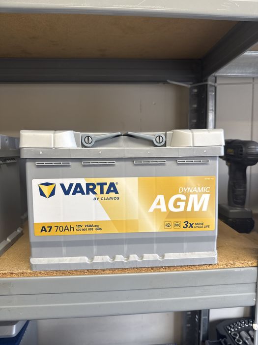 Akumulator Varta A7 70Ah 760A AGM najnowszy model najtaniej