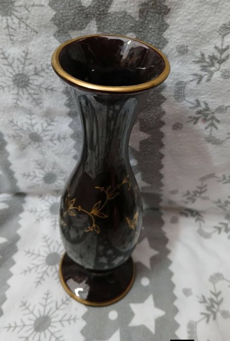 Wazon ceramiczny czarny Jasba