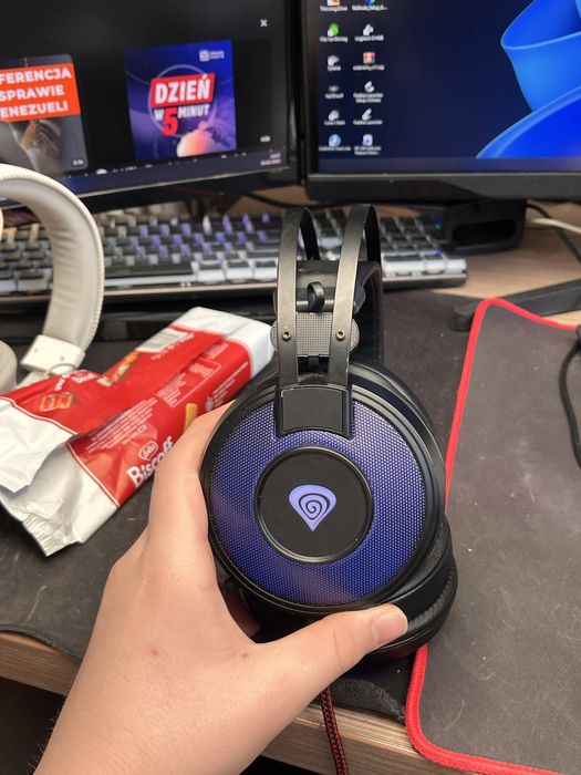 Słuchawki gamingowe Genesis Neon 600 RGB