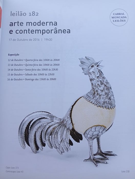 Catálogo Cabral Moncada Leilões - Arte Moderna e Contemporânea (2016)