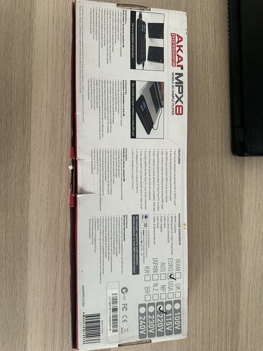 Akai MPX8 profissional