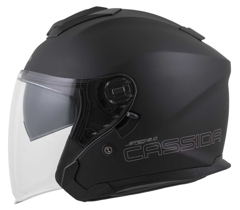 Kask motocyklowy Cassida Jet-Tech szyba antyfog interkom ready XS-XXL